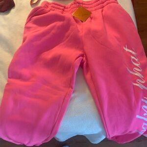 Jogger size large super cute brand new